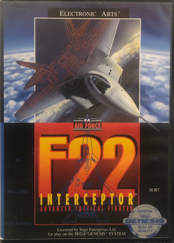 F22 Interceptor Mega Drive