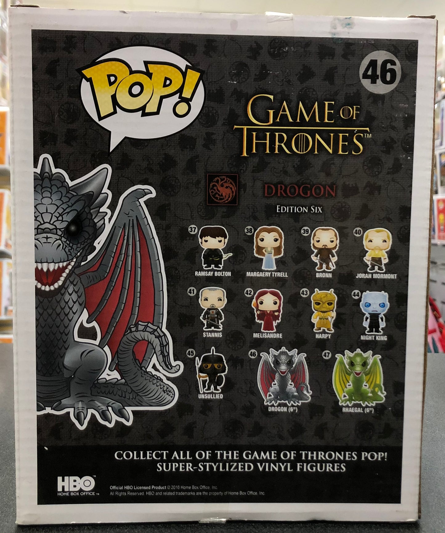 Funko Pop Game of Thrones 16 Drogon Iron - Game Games - A Loja Mais POP Funko Pop Game of Thrones 16 Drogon Iron - Game Games - A Loja Mais POP