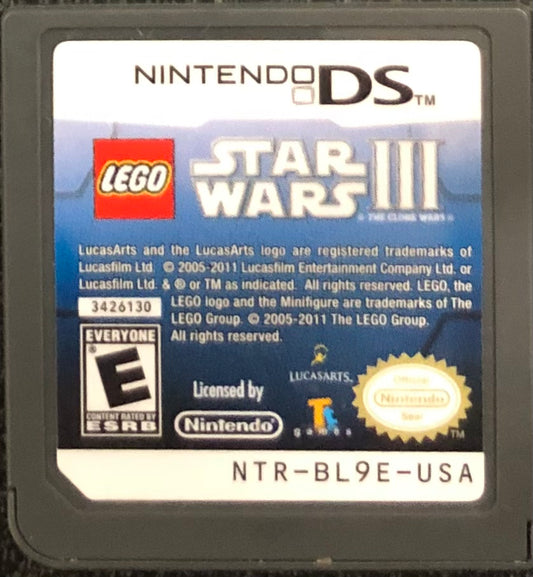 LEGO Star Wars III DS (No Case)