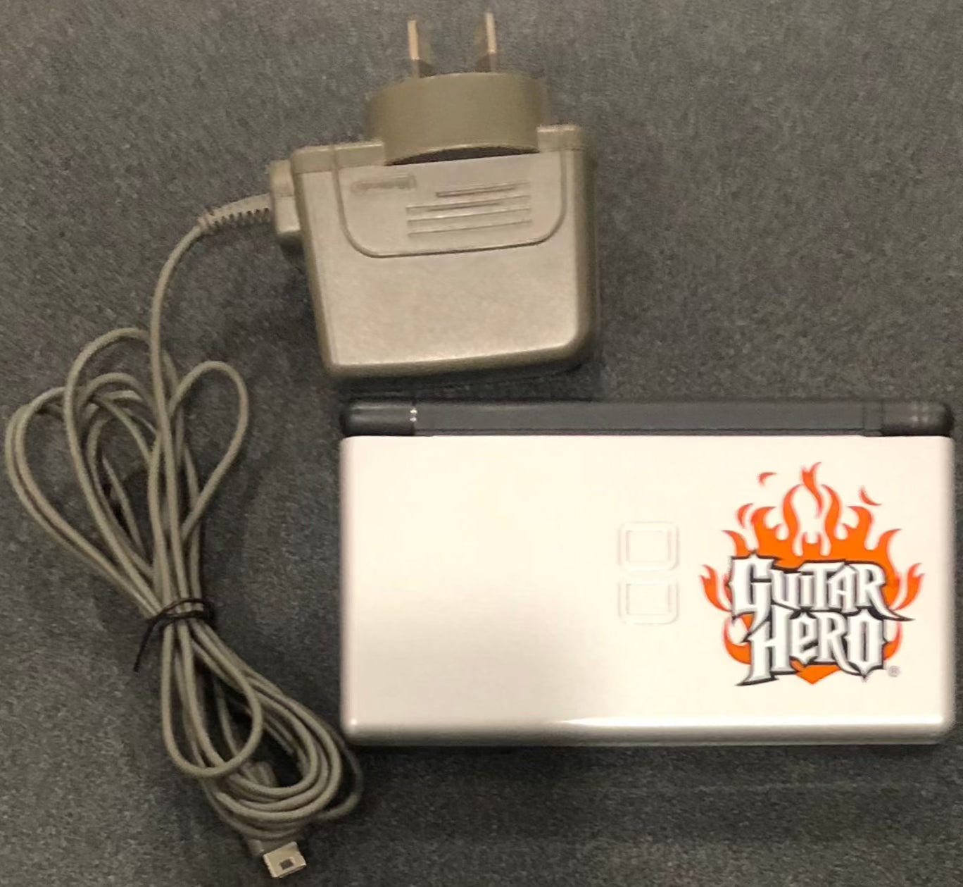 Nintendo DS Lite Console - Guitar Hero Edition Black/Silver