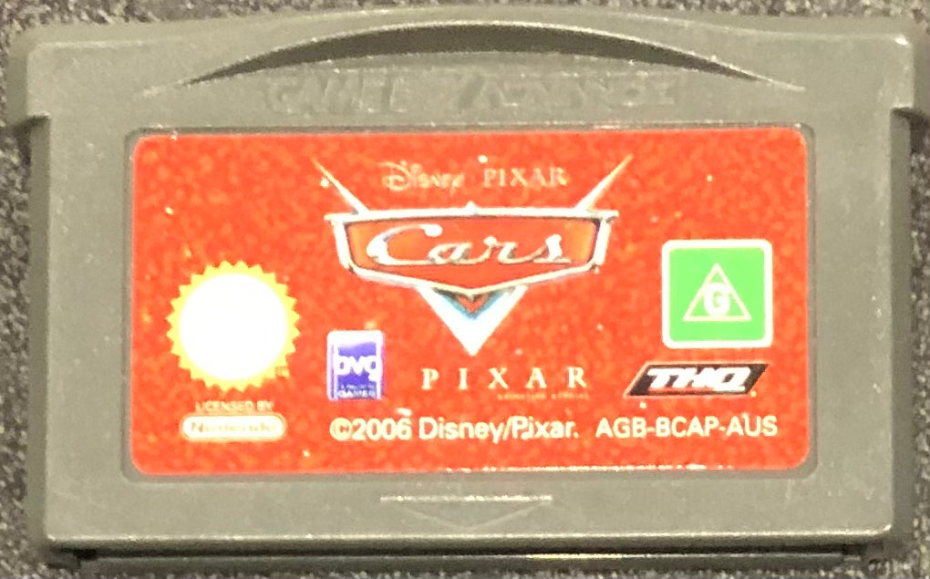 Cars GBA