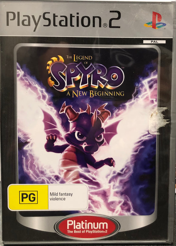 The Legend Of Spyro A New Beginning PS2