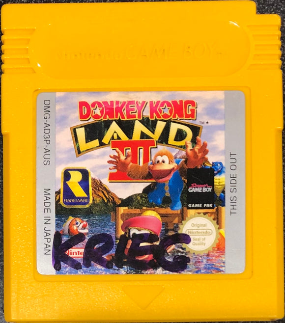Donkey Kong Land III GB