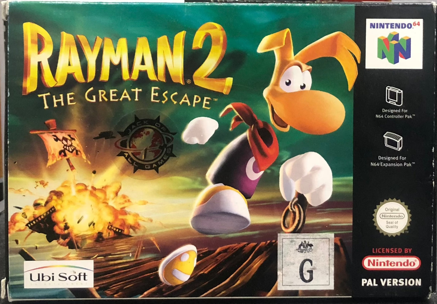 Rayman 2 The Great Escape N64