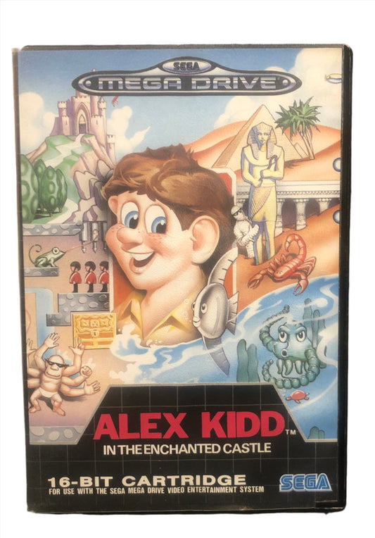 Alex Kidd In The Enchanted Castle Mega Drive