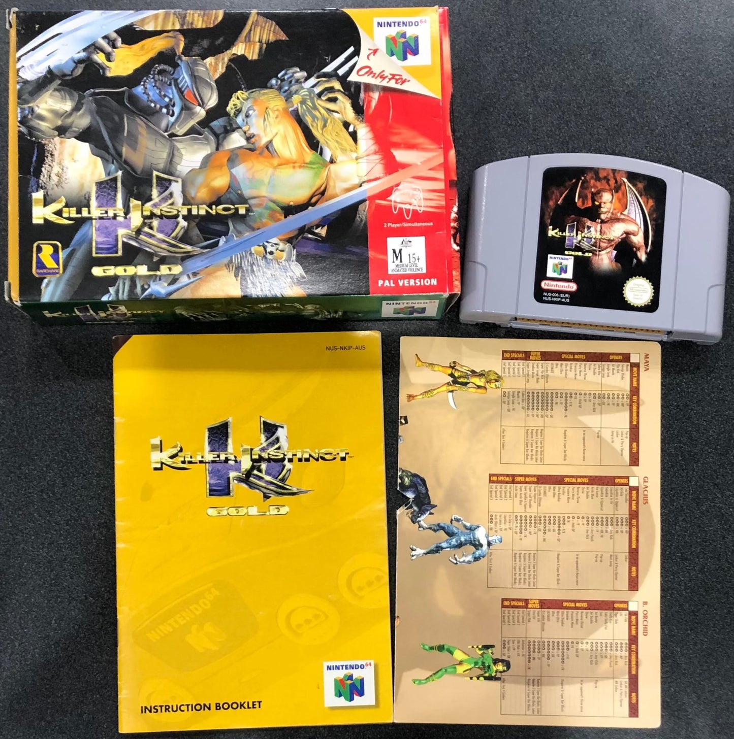 Killer Instinct Gold N64
