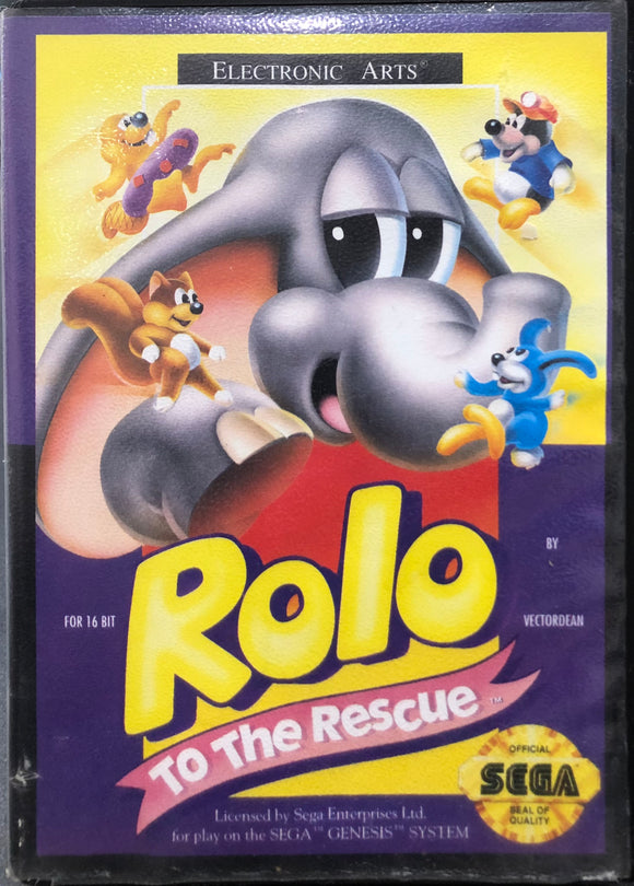 Rolo To The Rescue Mega Drive