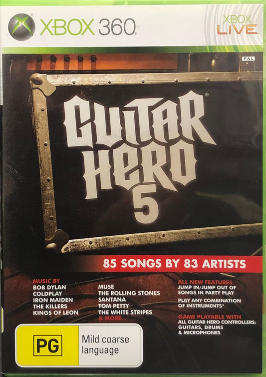 Guitar Hero 5 X360