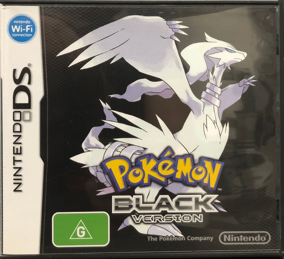 Pokemon Black Version DS