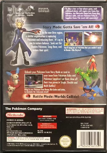 Pokemon Colosseum Gamecube