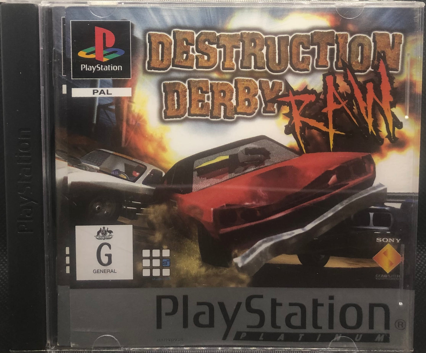 Destruction Derby Raw PS1