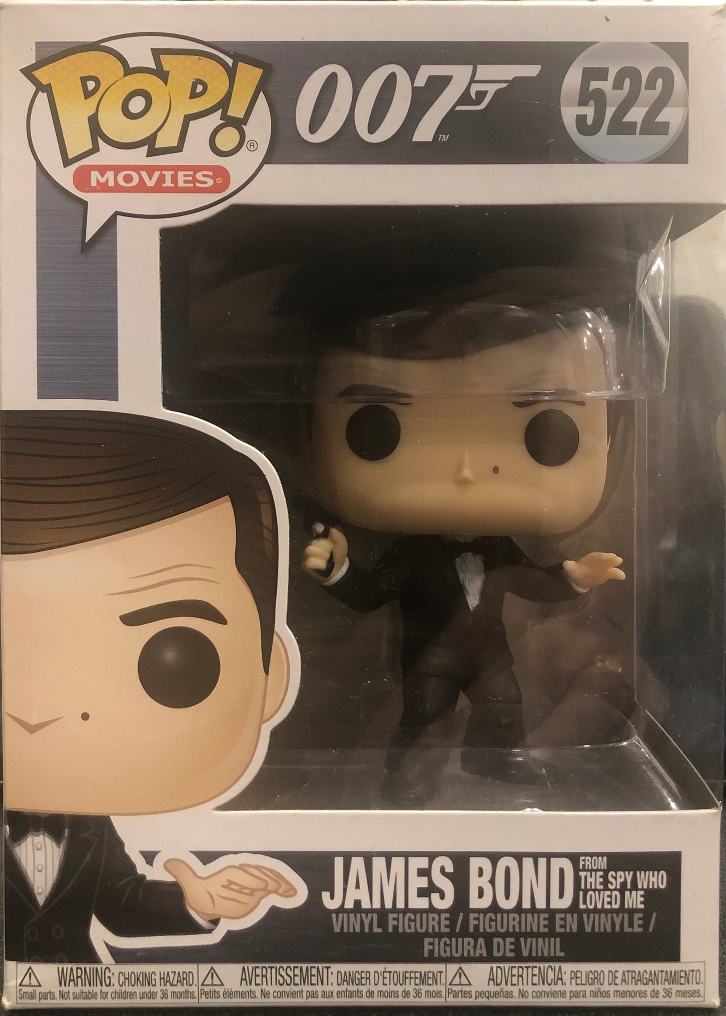 James Bond - From The Spy Who Loved Me Pop! Vinyl