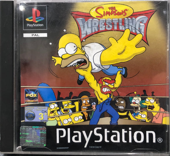 The Simpsons Wrestling PS1