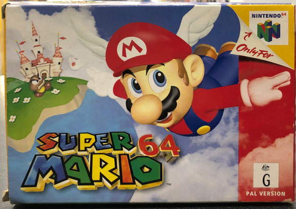 Super Mario 64 N64 Boxed