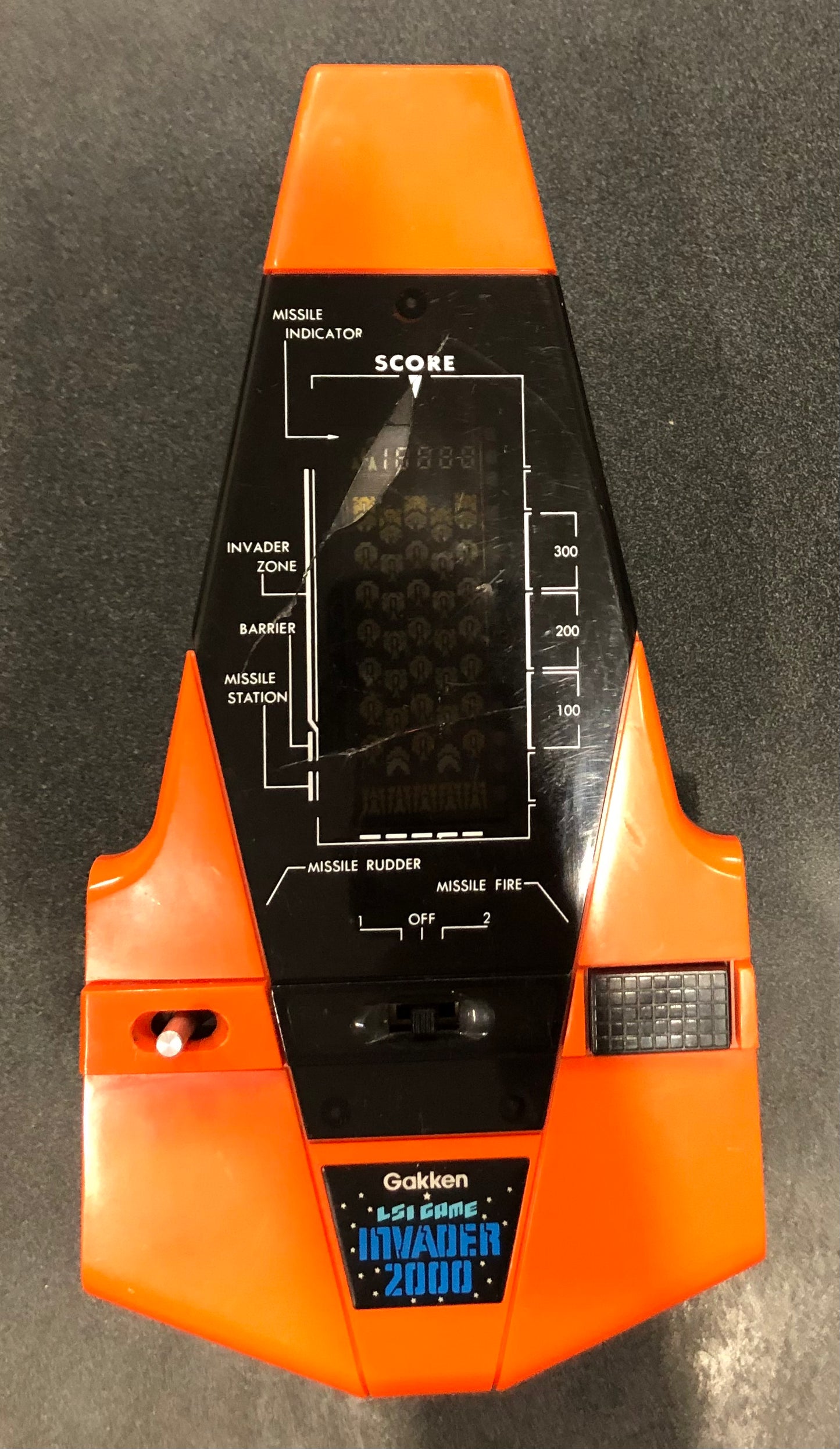 Gakken LSI Game Invader 2000 (DAMAGED)