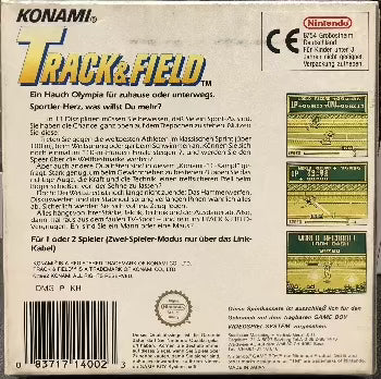 Track & Field Boxed GB