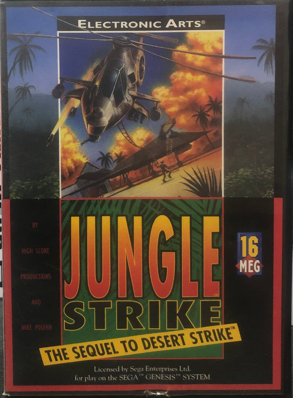 Jungle Strike Mega Drive