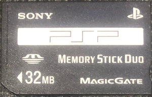 PSP 32MB Memory Stick Duo