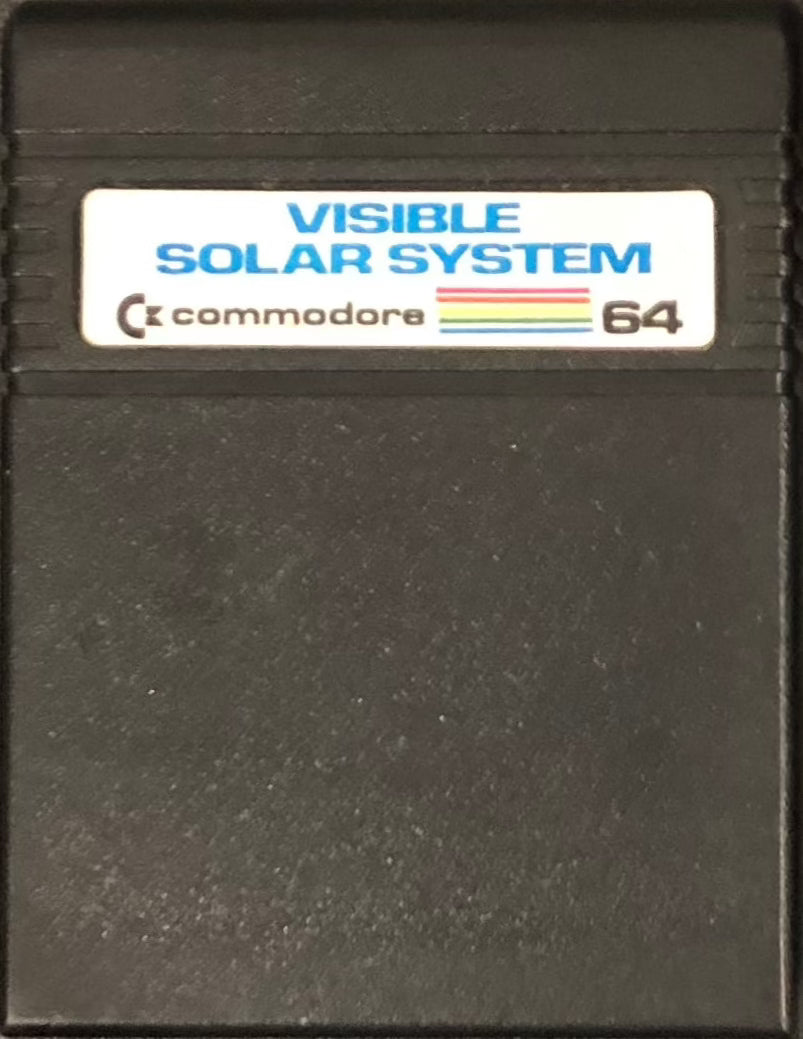 Visible Solar System Commodore64
