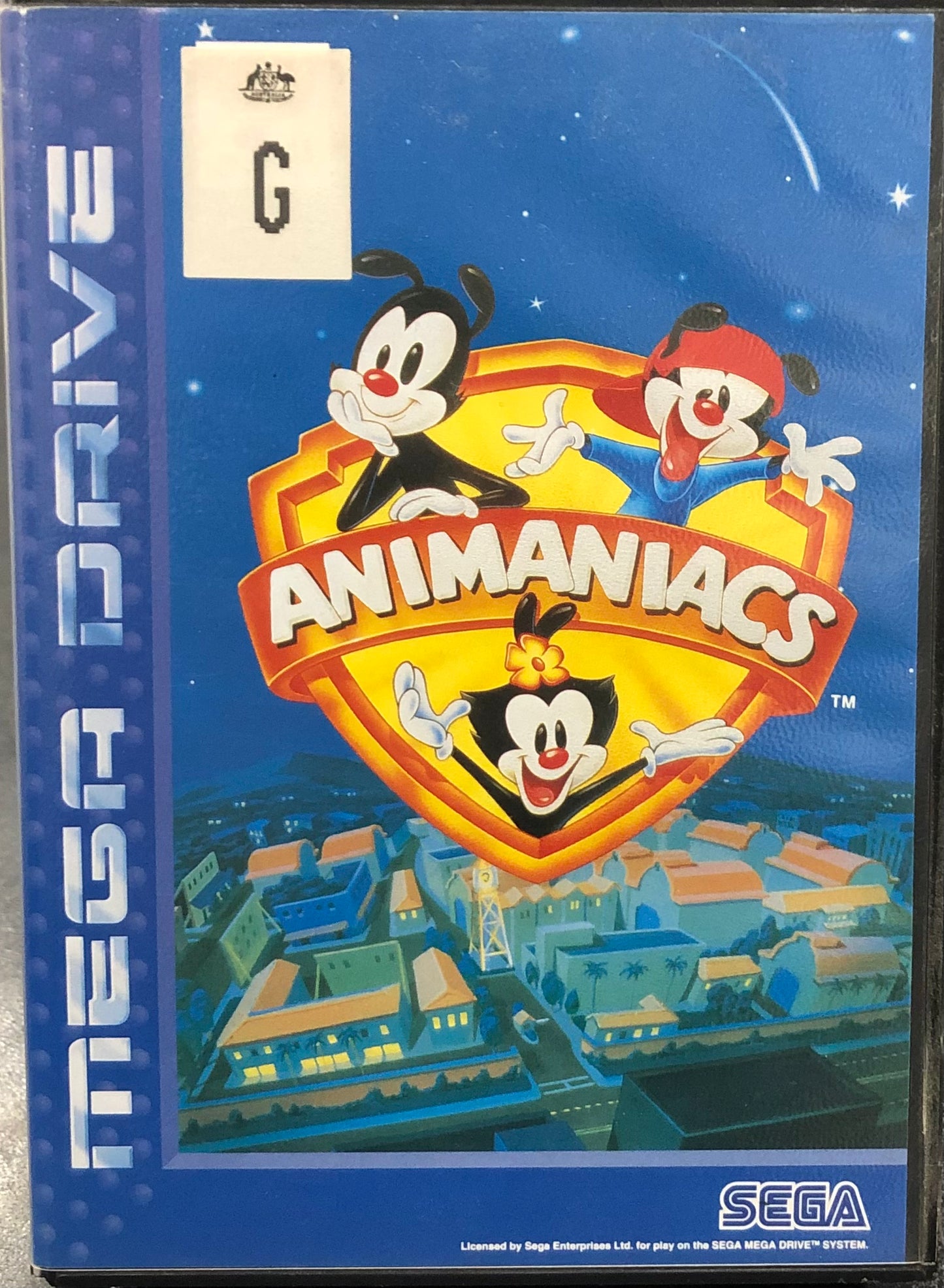 Animaniacs Mega Drive