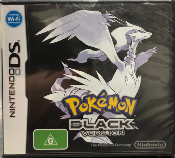 Pokemon Black Version DS *Factory Sealed*