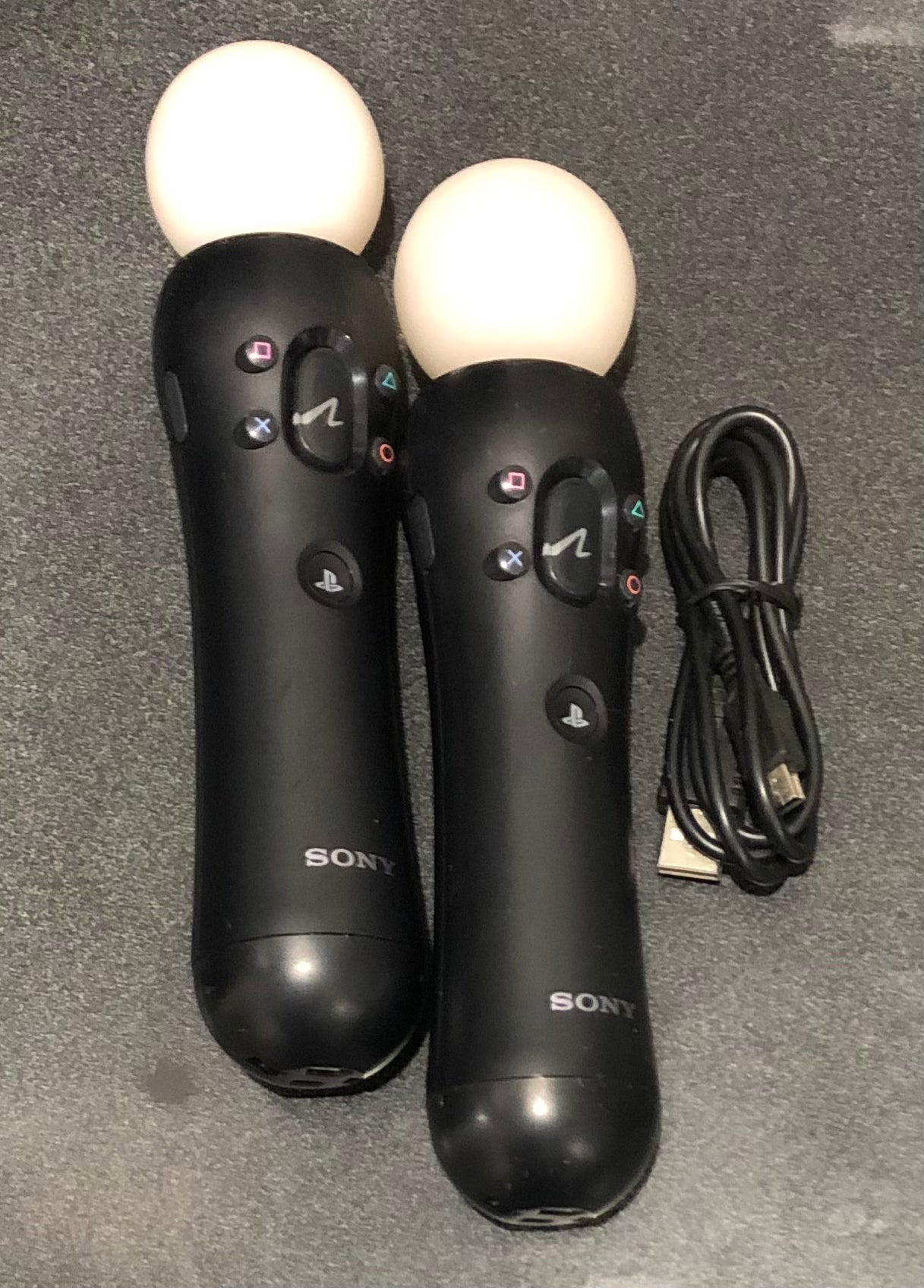 Playstation Move Motion Controllers