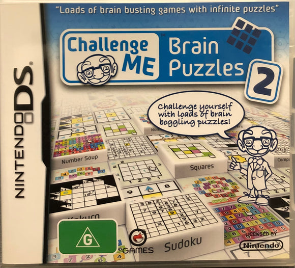 Challenge Me: Brain Puzzles 2 DS