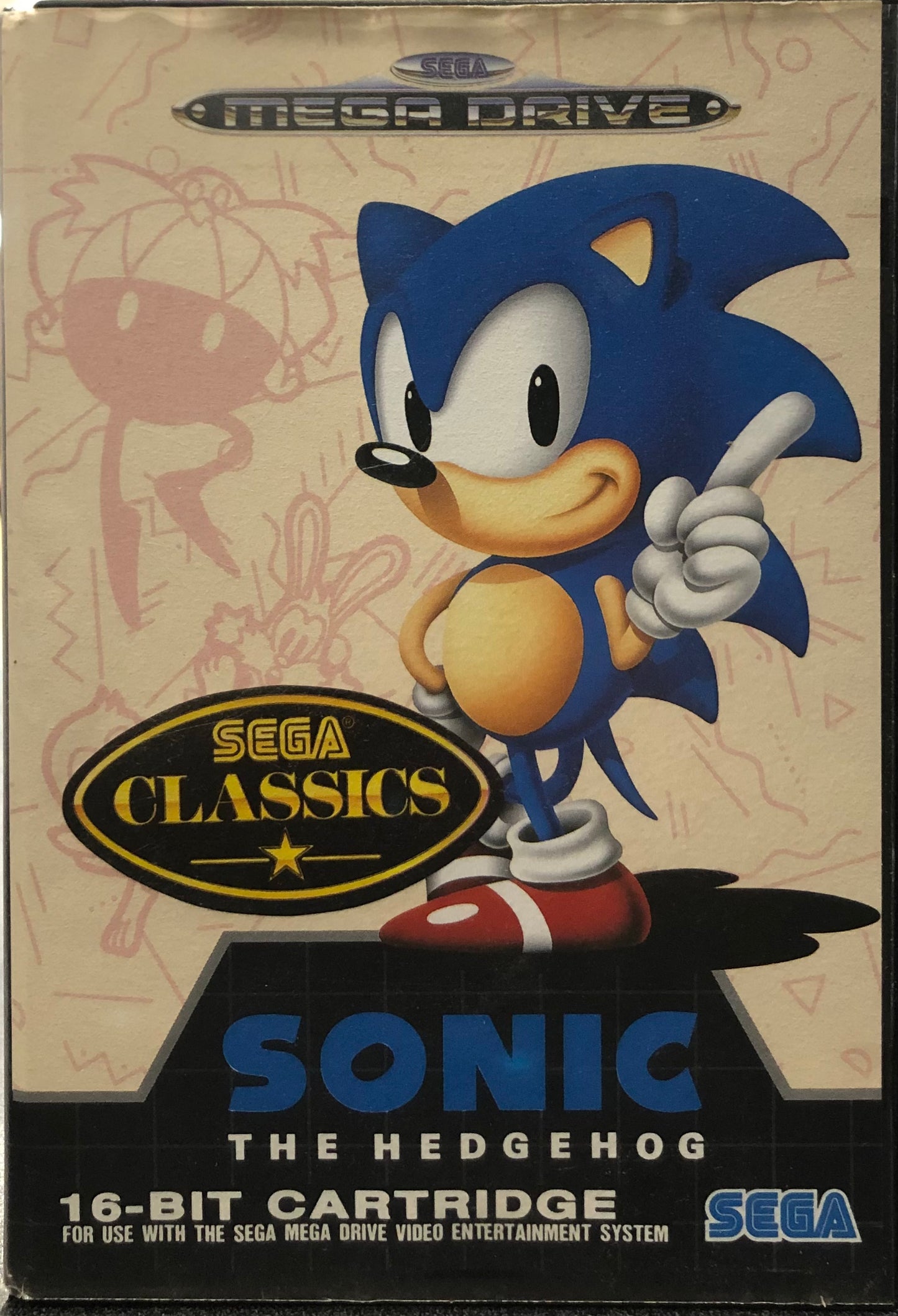 Sonic The Hedgehog Mega Drive