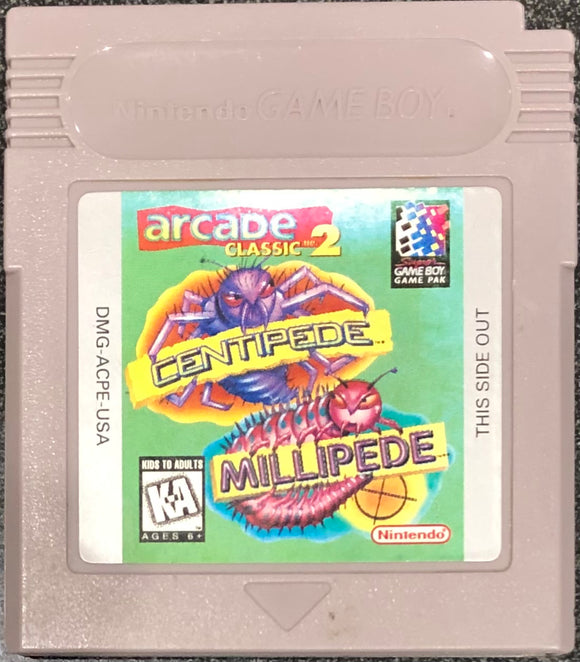 Arcade Classic 2 - Centipede & Millipede GB