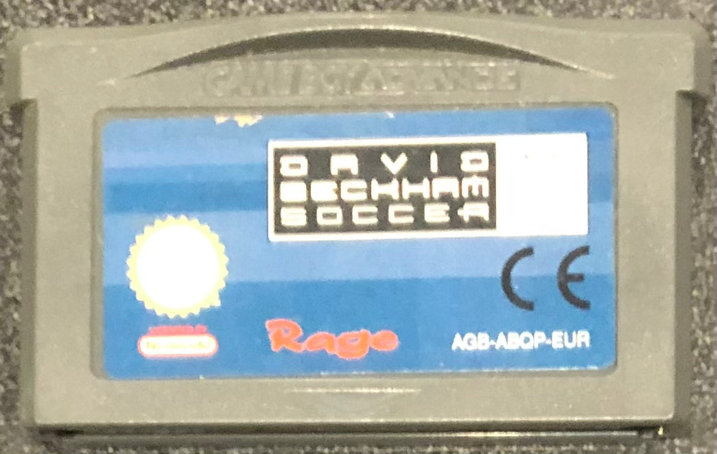 David Beckham Soccer GBA