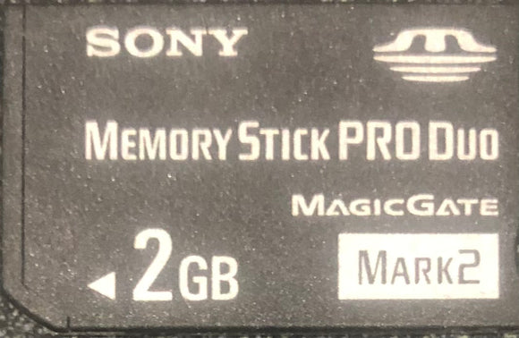 PSP 2GB Memory Stick Pro Duo
