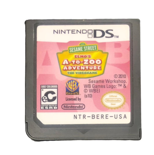 Sesame Street Elmo's A-Zoo Adventure DS (No Case)