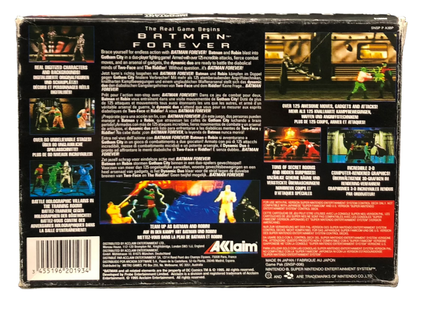 Batman Forever SNES