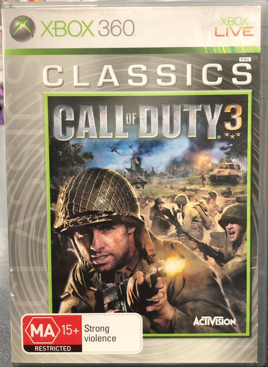 Call Of Duty 3 X360