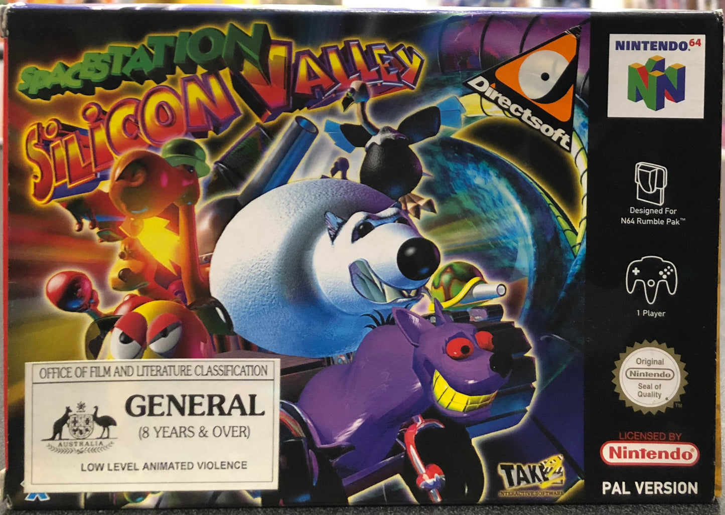 Spacestation Silicon Valley N64