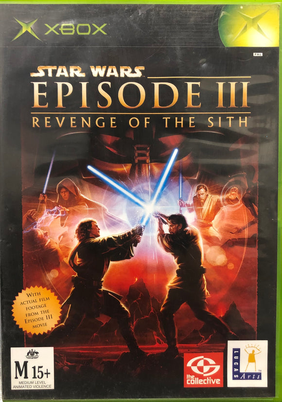 Star Wars Episode III Revenge Of The Sith Xbox
