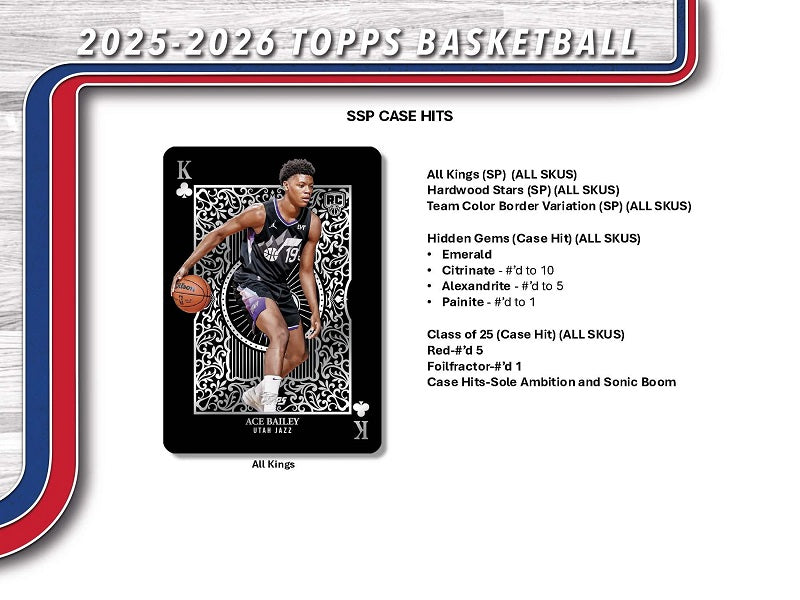 NBA 2025/26 Topps Basketball Mega Box