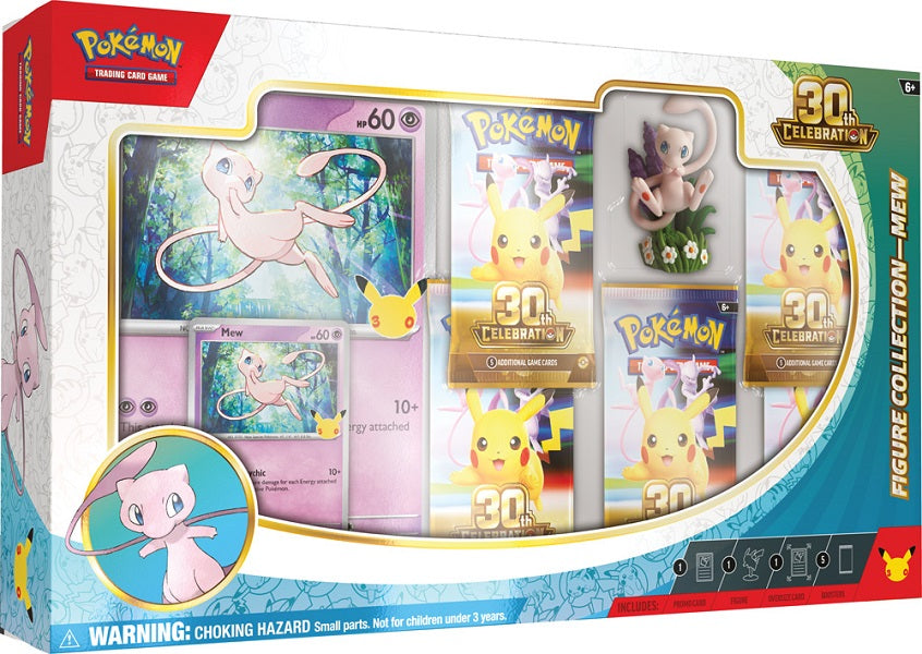 *Pre-order* Pokemon TCG: 30th Celebration Figure Collection - Mew / Mewtwo (6th November)