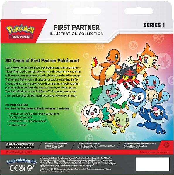Pokemon TCG: First Partner Illustration Collection Series 1