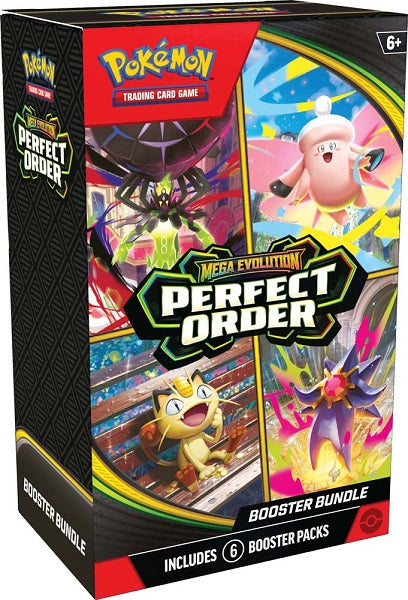 Pokemon TCG: Mega Evolution Perfect Order Booster Bundle