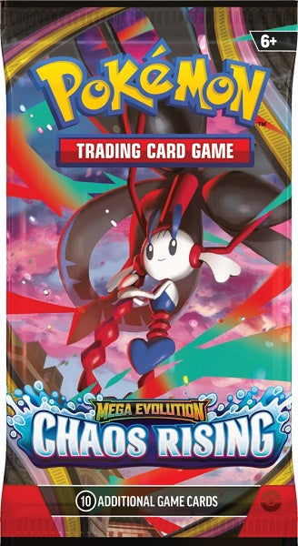 Pokemon TCG: Mega Evolution Chaos Rising Booster Pack