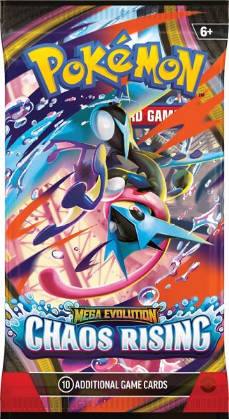 Pokemon TCG: Mega Evolution Chaos Rising Booster Pack