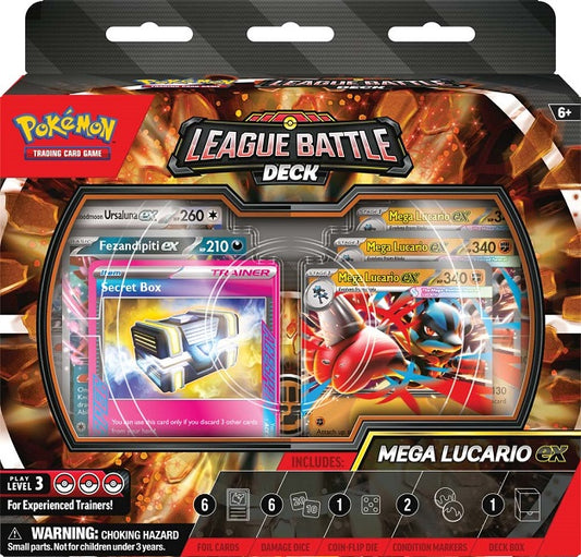*Pre-order* Pokemon TCG: Mega Lucario ex League Battle Deck (22nd May)