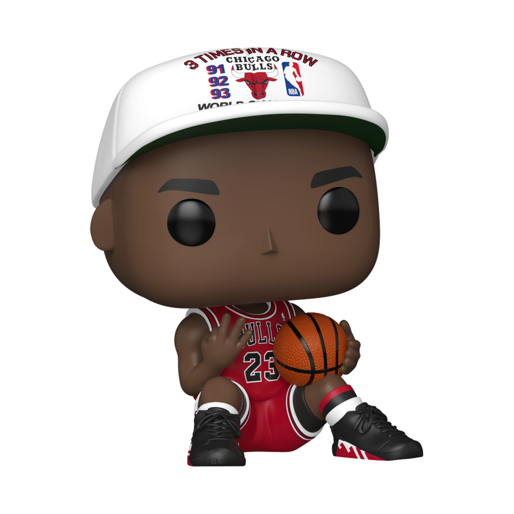 NBA: Bulls - Michael Jordan (3 in a Row) Pop! Vinyl
