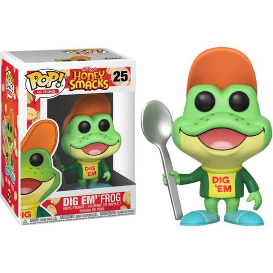 Ad Icons - Honey Smacks Dig 'Em Frog Pop! Vinyl - Gametraders Modbury Heights