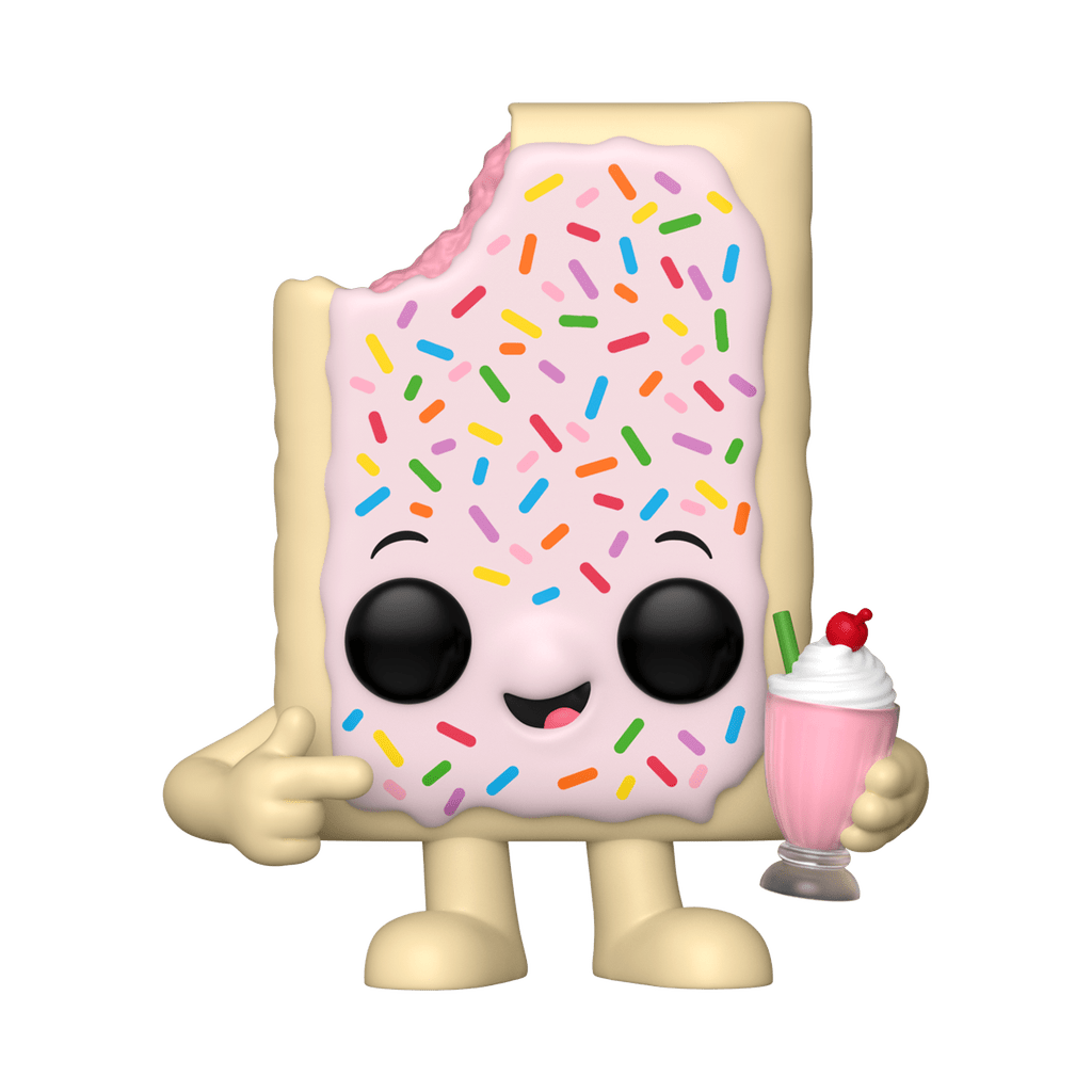 Ad Icons: Kelloggs - Pop Tart Strawberry Milkshake Pop! Vinyl - Gametraders Modbury Heights
