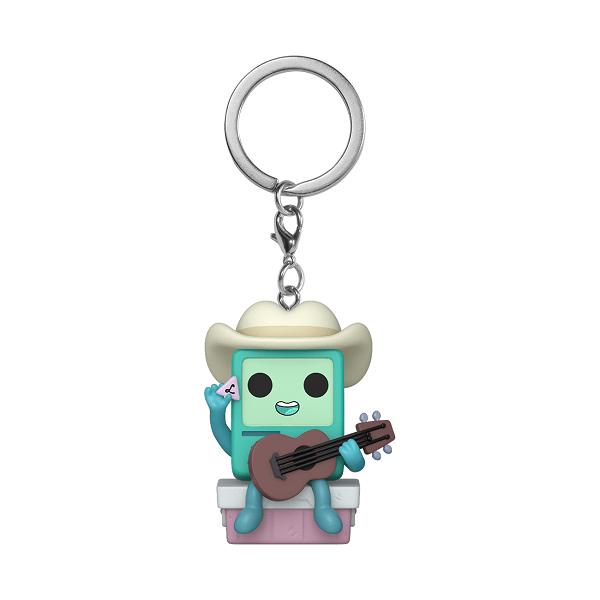 Adventure Time - Cowboy BMO w/Guitar Pop! Keychain - Gametraders Modbury Heights