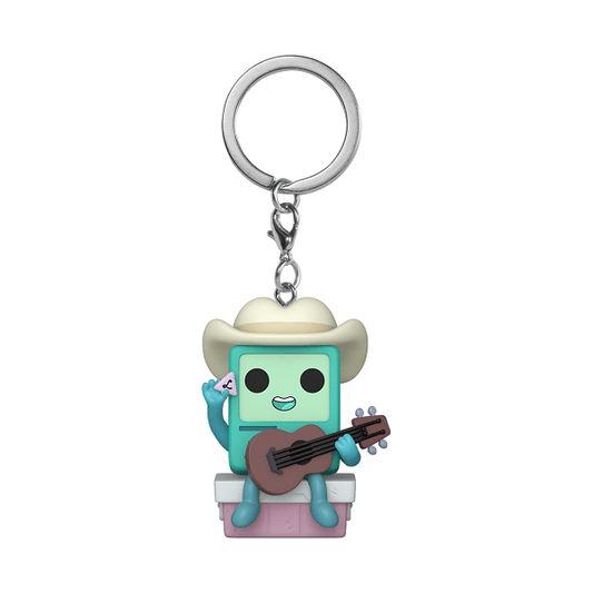 Adventure Time - Cowboy BMO w/Guitar Pop! Keychain - Gametraders Modbury Heights