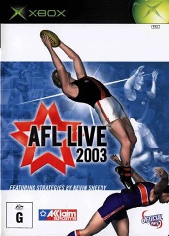 AFL Live 2003 Xbox - Gametraders Modbury Heights