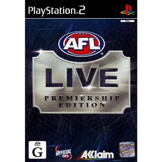 AFL Live Premiership Edition PS2 - Gametraders Modbury Heights
